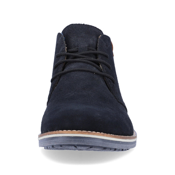 Rieker 33206-14 Navy Blue Lace Boots