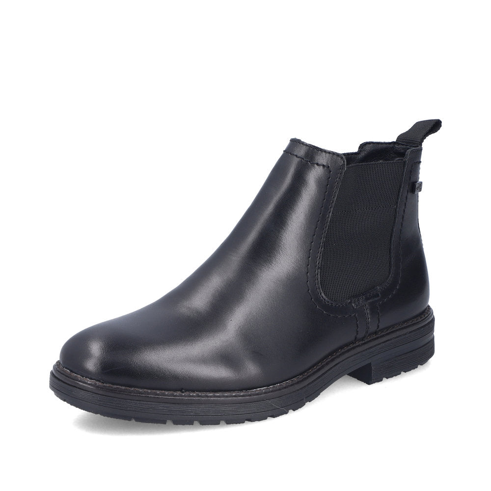 Rieker TEX 33484-00 Black Chelsea Boots