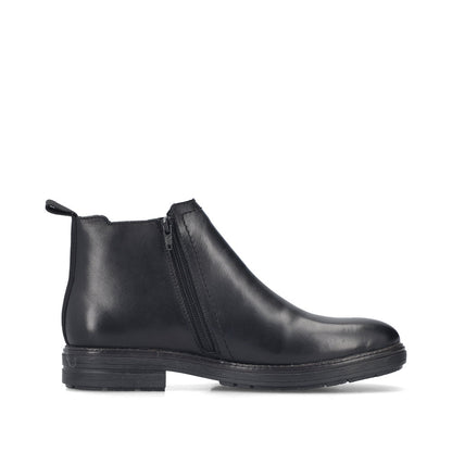 Rieker TEX 33484-00 Black Chelsea Boots
