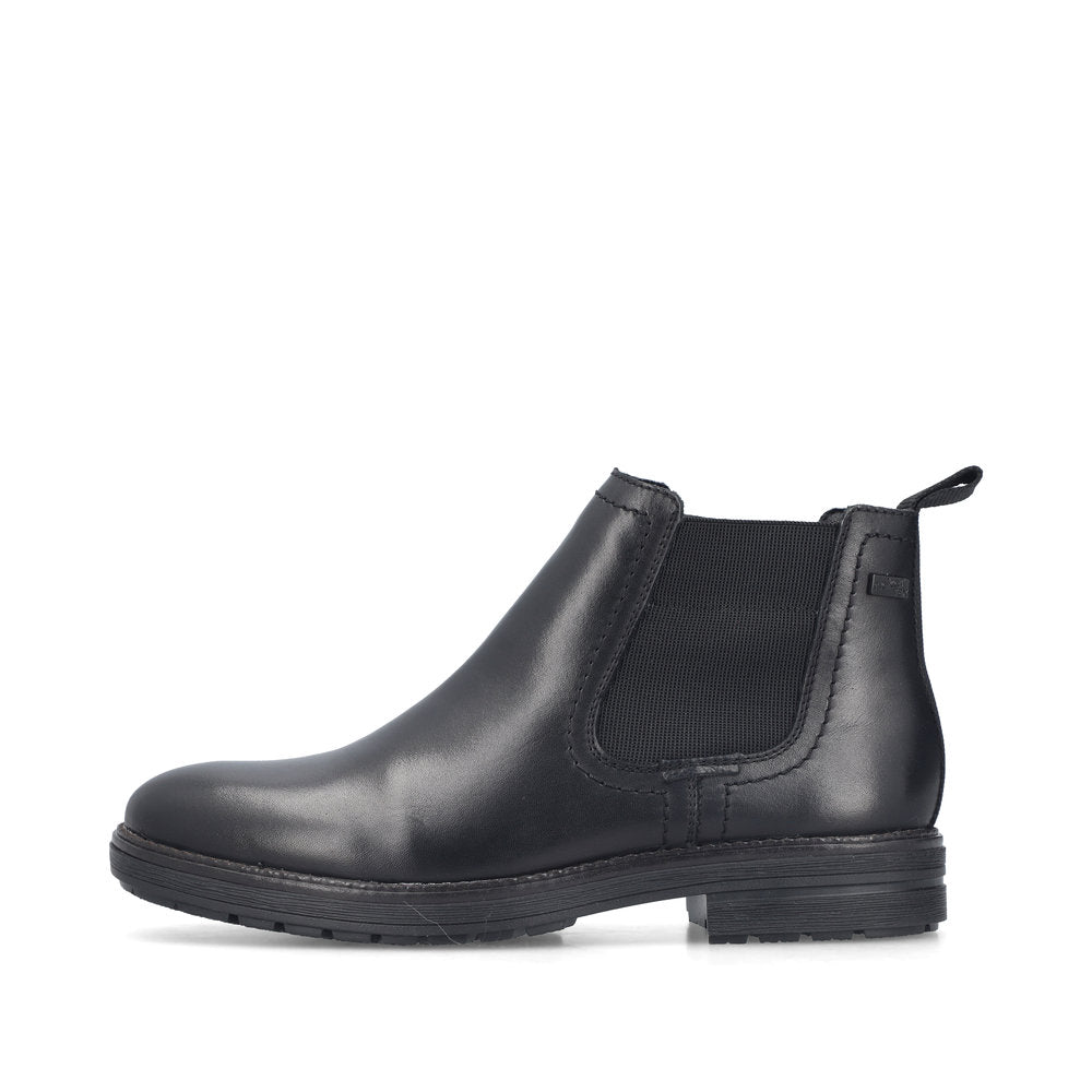 Rieker TEX 33484-00 Black Chelsea Boots
