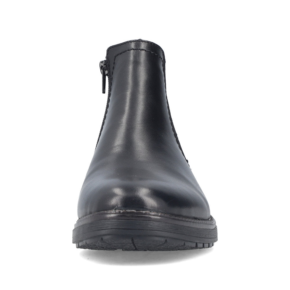 Rieker TEX 33484-00 Black Chelsea Boots