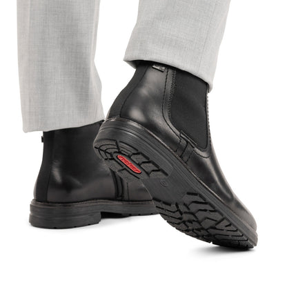 Rieker TEX 33484-00 Black Chelsea Boots