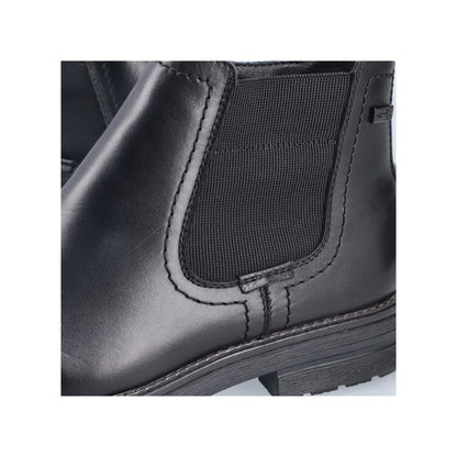Rieker TEX 33484-00 Black Chelsea Boots