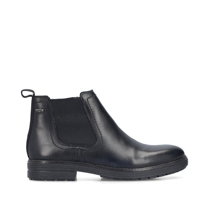 Rieker TEX 33484-00 Black Chelsea Boots