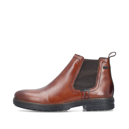Rieker TEX 33484-25 Brown & Black Chelsea Boots