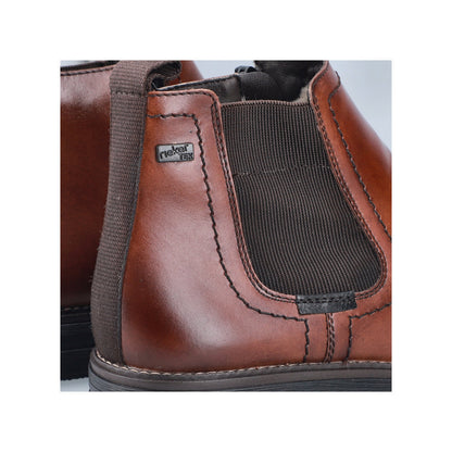 Rieker TEX 33484-25 Brown & Black Chelsea Boots