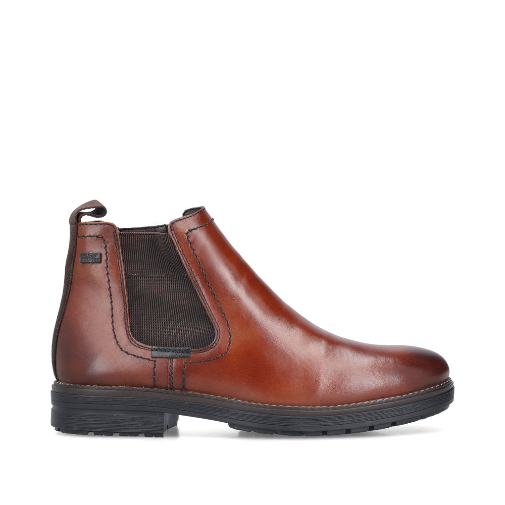 Rieker TEX 33484-25 Brown & Black Chelsea Boots