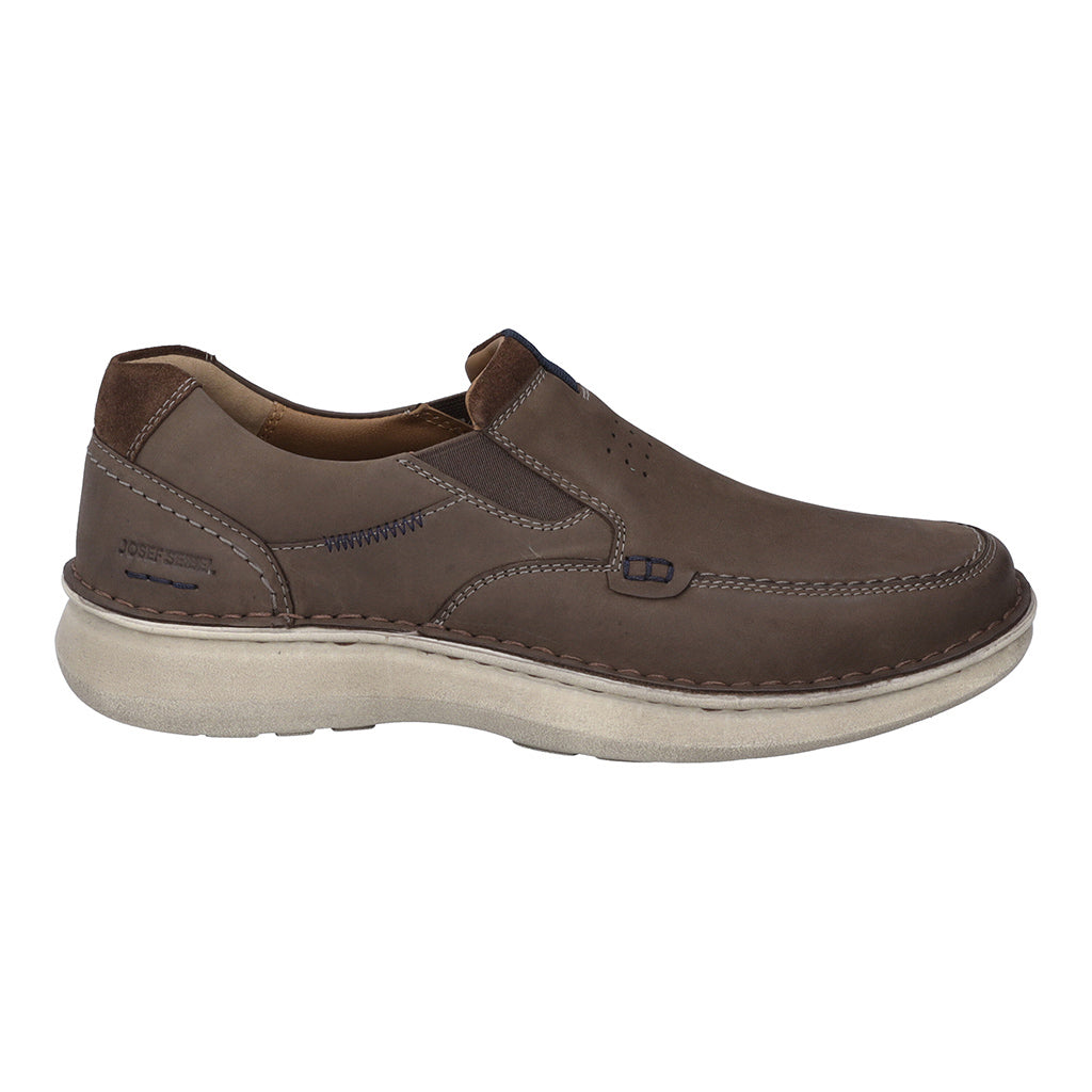 Josef Seibel 34801 442 261 Alan 01 Vulcano Brown Combi Slip On Shoes