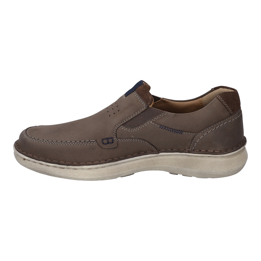 Josef Seibel 34801 442 261 Alan 01 Vulcano Brown Combi Slip On Shoes