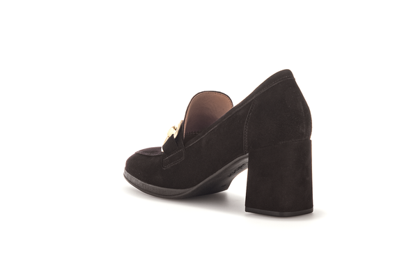 Gabor 35.292.18 Chocolate Brown Slip On Heels