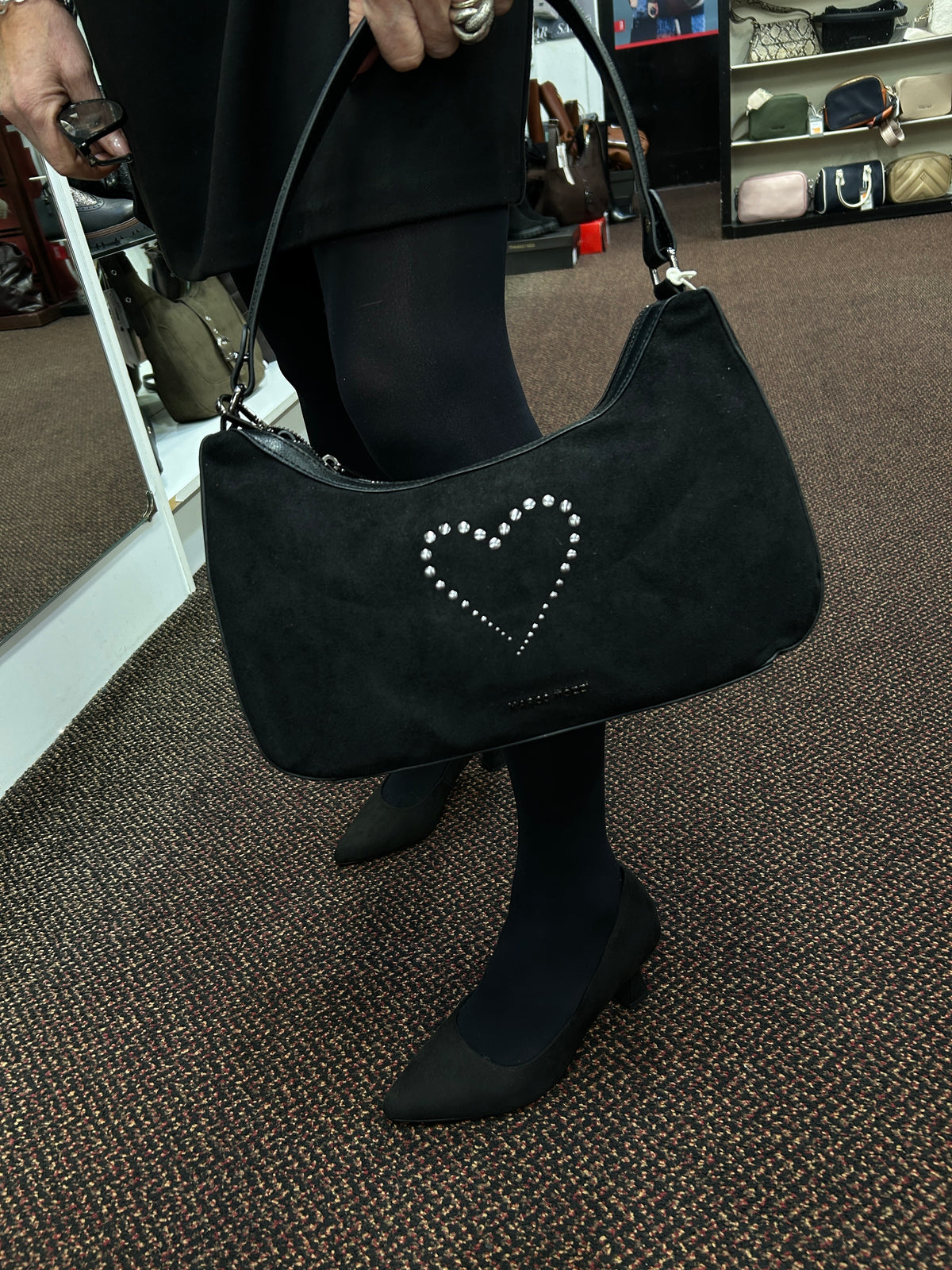 Marco Tozzi 2-22418-41 001 Black Heels