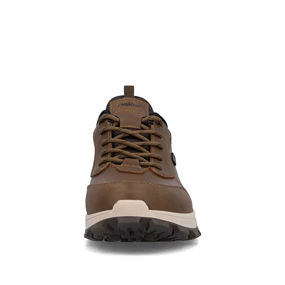 Rieker TEX 35503-22 Brown G 1/2 Fit Slip On Shoes
