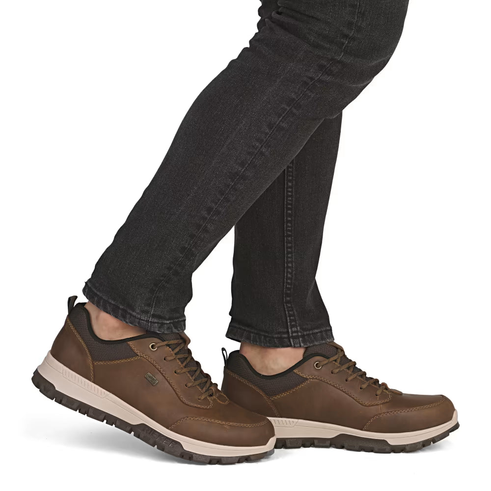 Rieker TEX 35503-22 Brown G 1/2 Fit Slip On Shoes