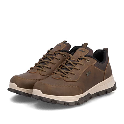 Rieker TEX 35503-22 Brown G 1/2 Fit Slip On Shoes