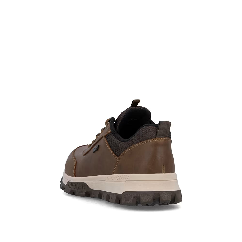 Rieker TEX 35503-22 Brown G 1/2 Fit Slip On Shoes