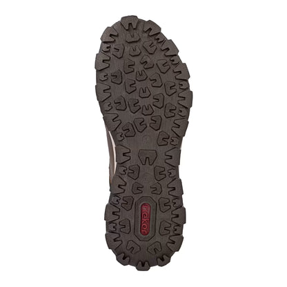 Rieker TEX 35503-22 Brown G 1/2 Fit Slip On Shoes