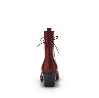 Gabor 35.521.55 Dark Red Ankle Boots