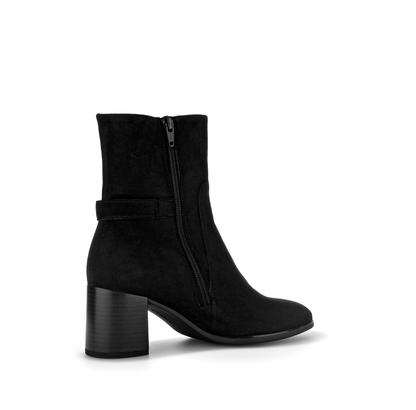 Gabor 35.531.17 Black Suede Ankle Boots The Shoe Parlour