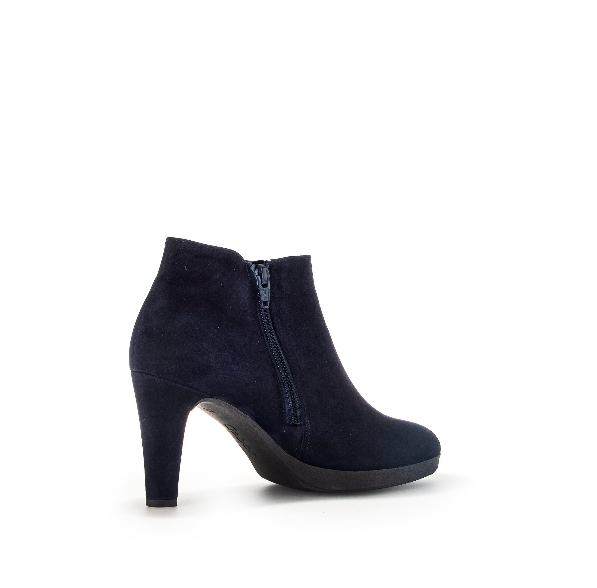Gabor 35.890.16 Navy Heel Ankle Boots