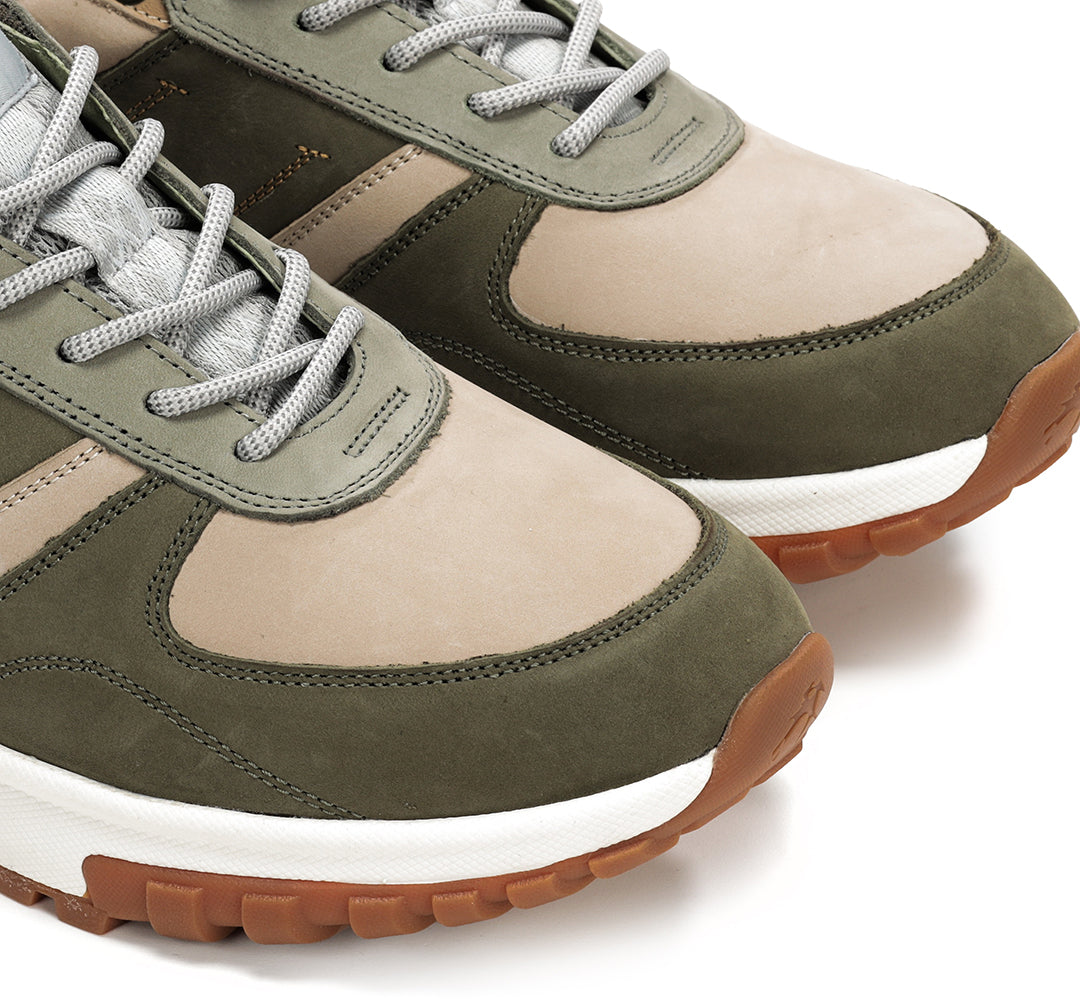 Fluchos F2012 Khaki Combi Lace Sneakers