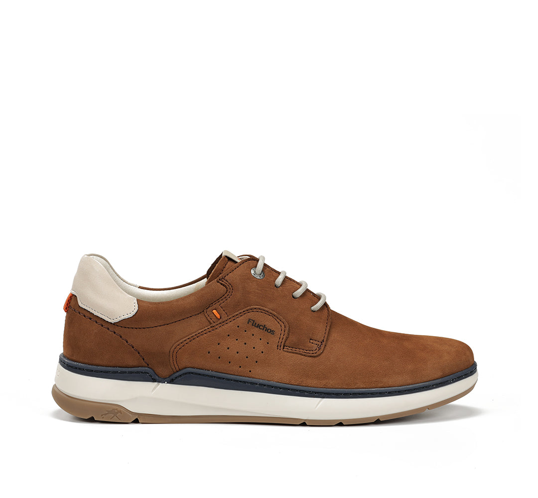 Fluchos F2212 Delbuck Cuero Tan Laced Shoes