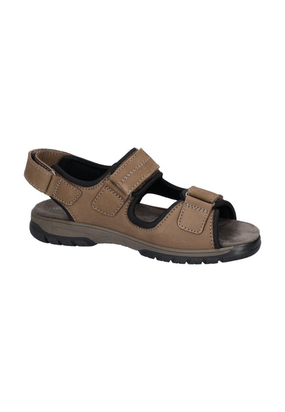 Waldlaufer 372001 100 055 Sand Velcro Sandals with Slingback Strap