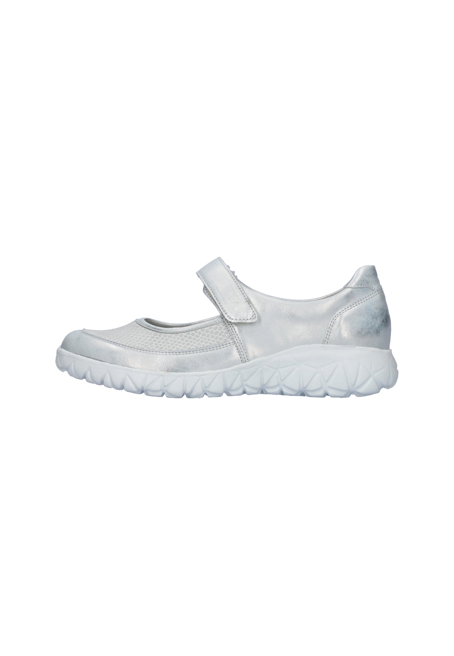 Waldlaufer 389H31 201 789 Havy H Fit Silver Velcro Shoes