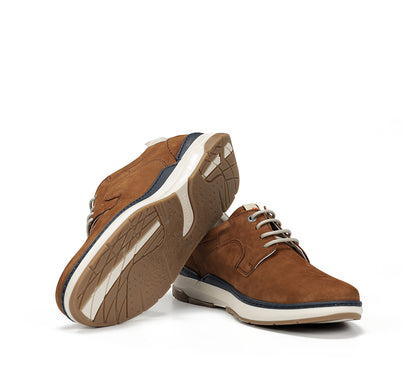 Fluchos F2212 Delbuck Cuero Tan Laced Shoes