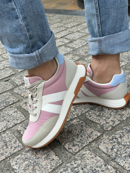 Ara 12-29702 15 Malibu H Fit Pink & Beige Mix Sneakers
