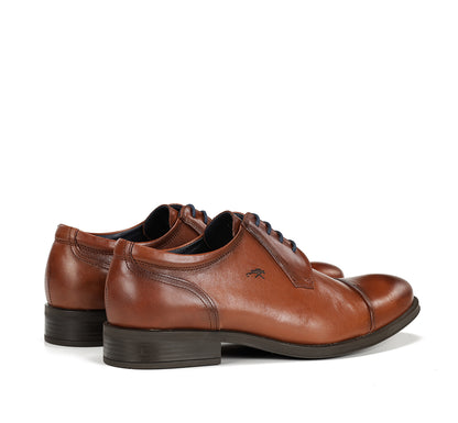 Fluchos 8412W Cuero Tan Lace Shoes