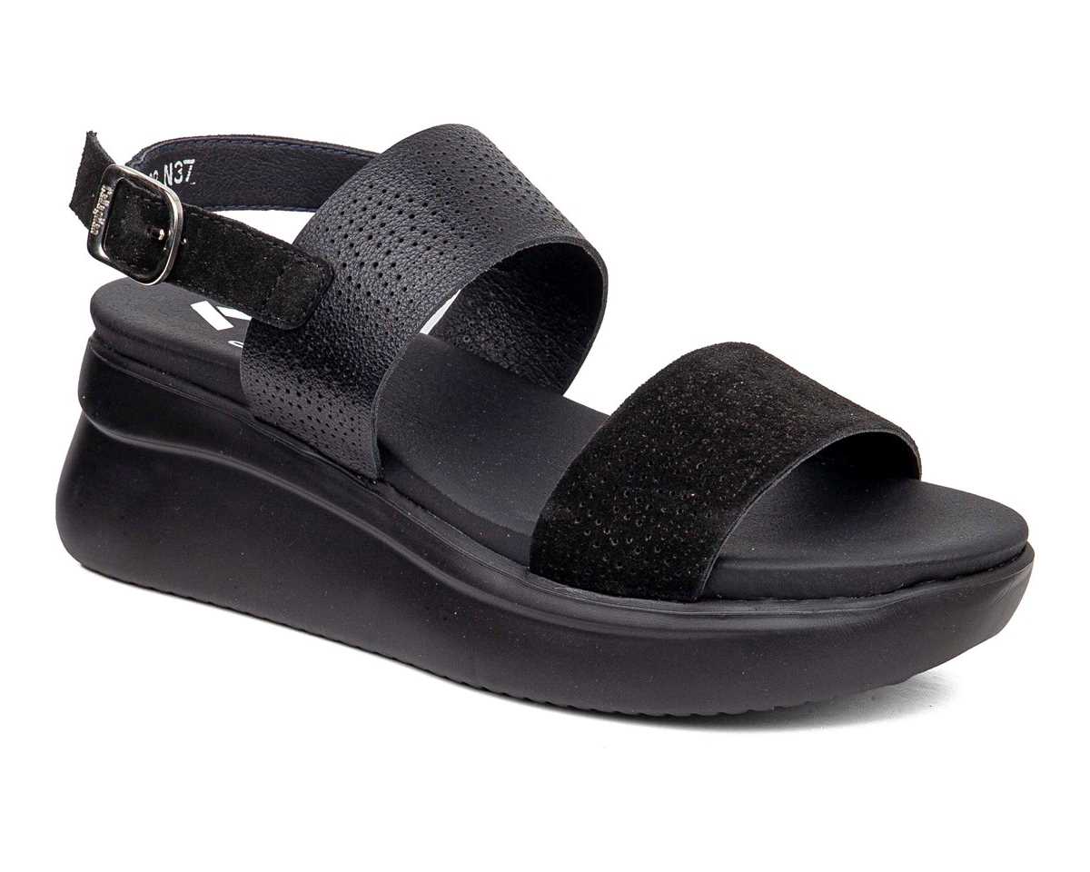 Callaghan 29928 Black Sandals