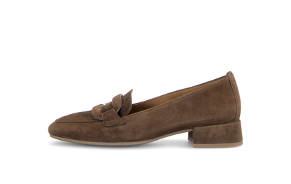 Gabor 4002.01.005 Cacao Brown Slip On Loafers