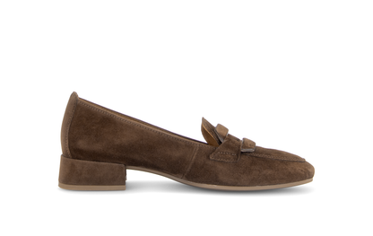 Gabor 4002.01.005 Cacao Brown Slip On Loafers