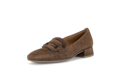 Gabor 4002.01.005 Cacao Brown Slip On Loafers