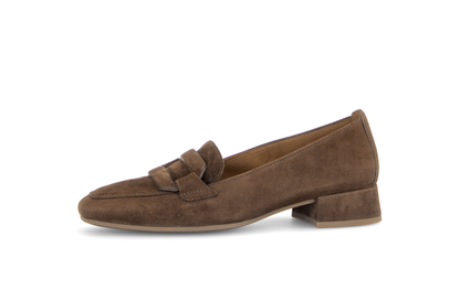Gabor 4002.01.005 Cacao Brown Slip On Loafers