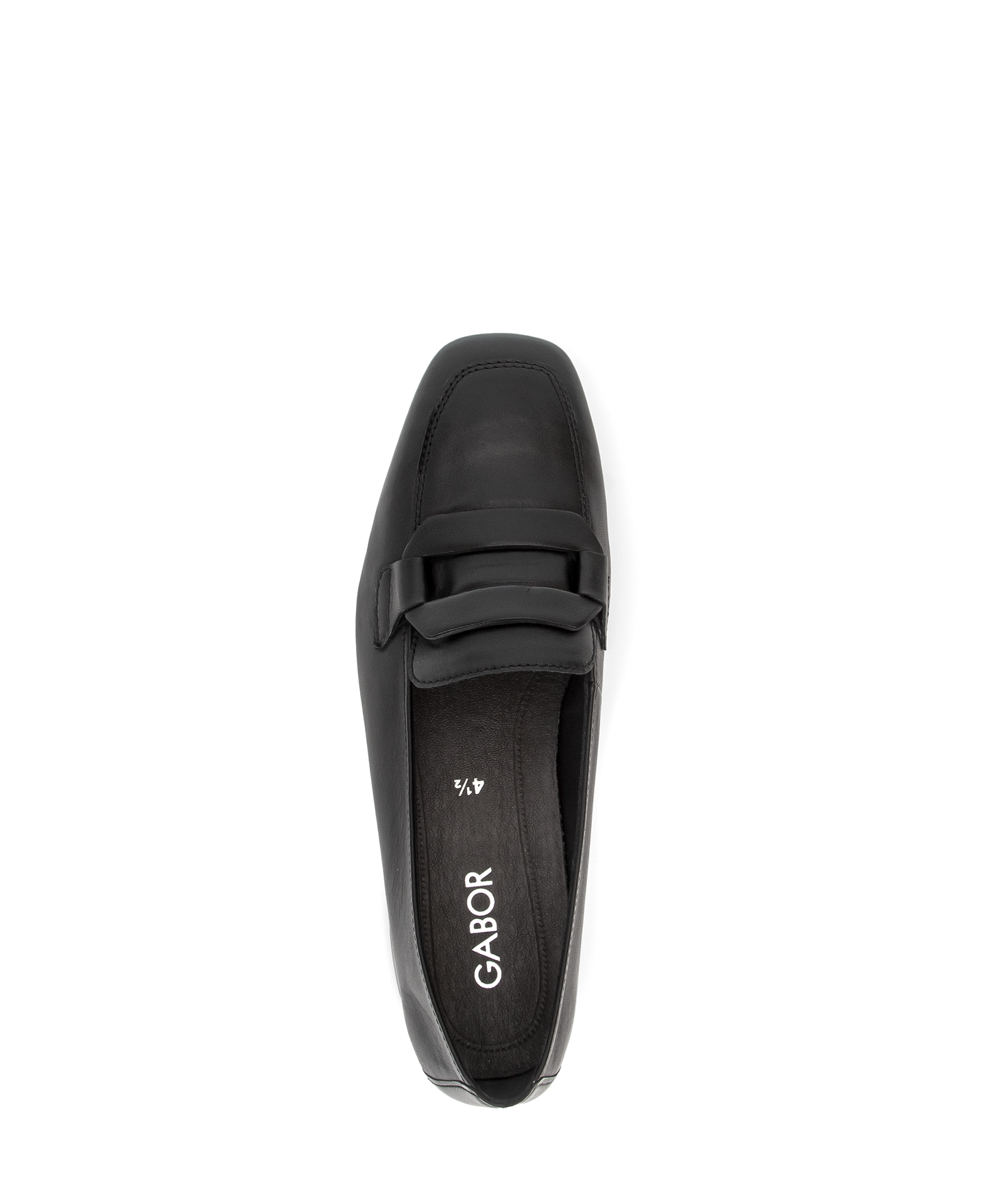 Gabor 4002.01.012 Black Slip On Loafers