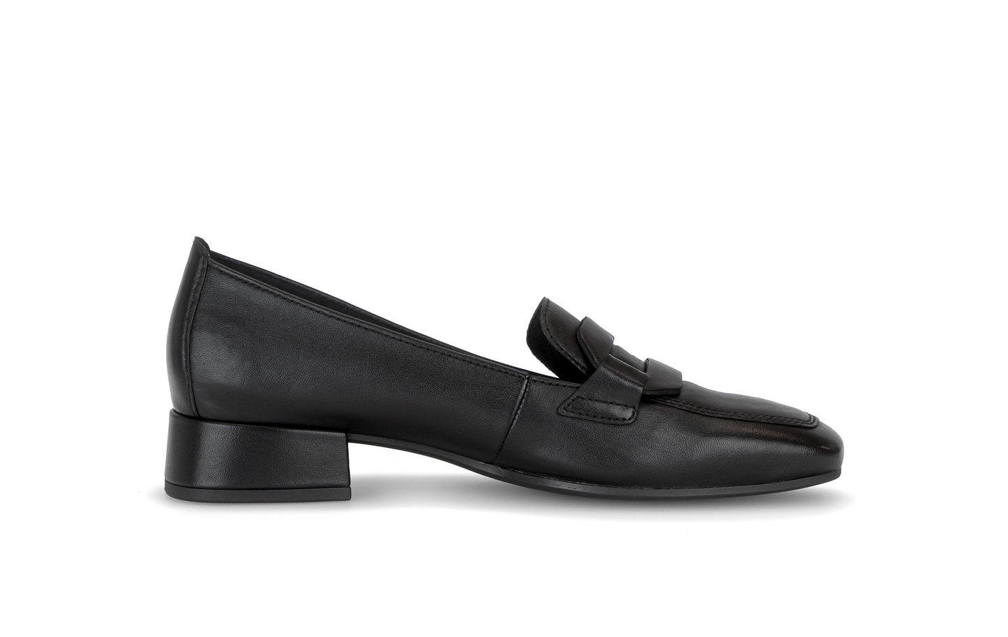 Gabor 4002.01.012 Black Slip On Loafers