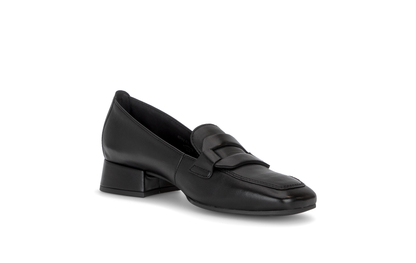 Gabor 4002.01.012 Black Slip On Loafers