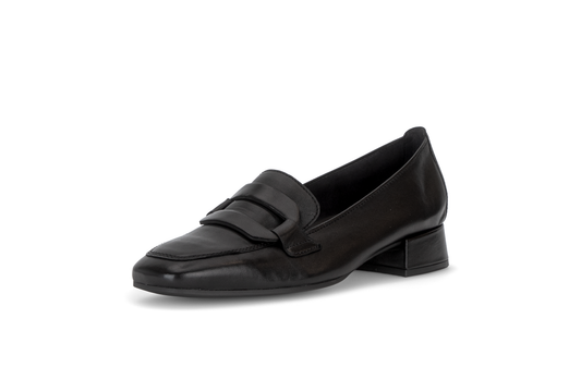 Gabor 4002.01.012 Black Slip On Loafers