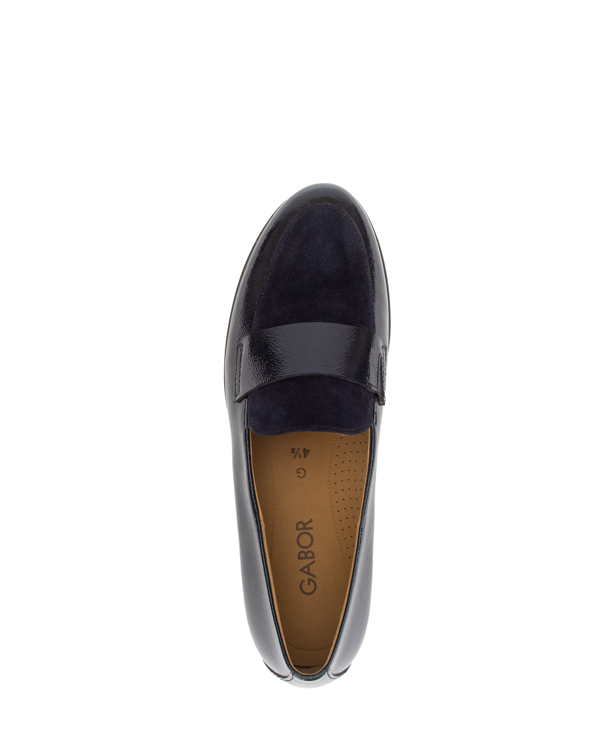 Gabor Comfort 4005.01.001 Dark Blue Navy G Fit Slip On Loafers