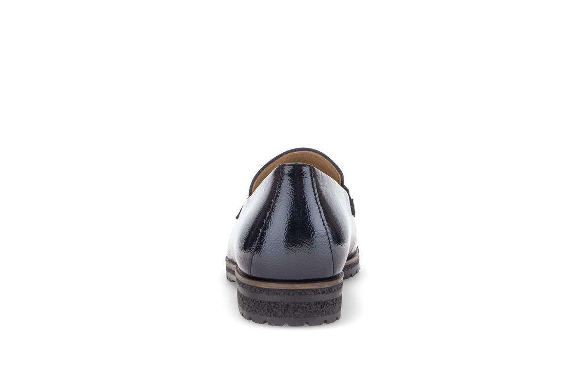 Gabor Comfort 4005.01.001 Dark Blue Navy G Fit Slip On Loafers