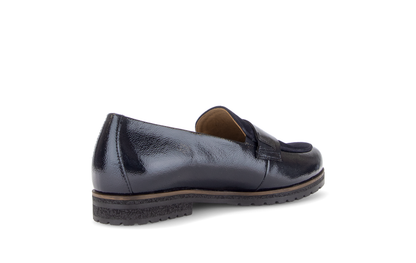 Gabor Comfort 4005.01.001 Dark Blue Navy G Fit Slip On Loafers