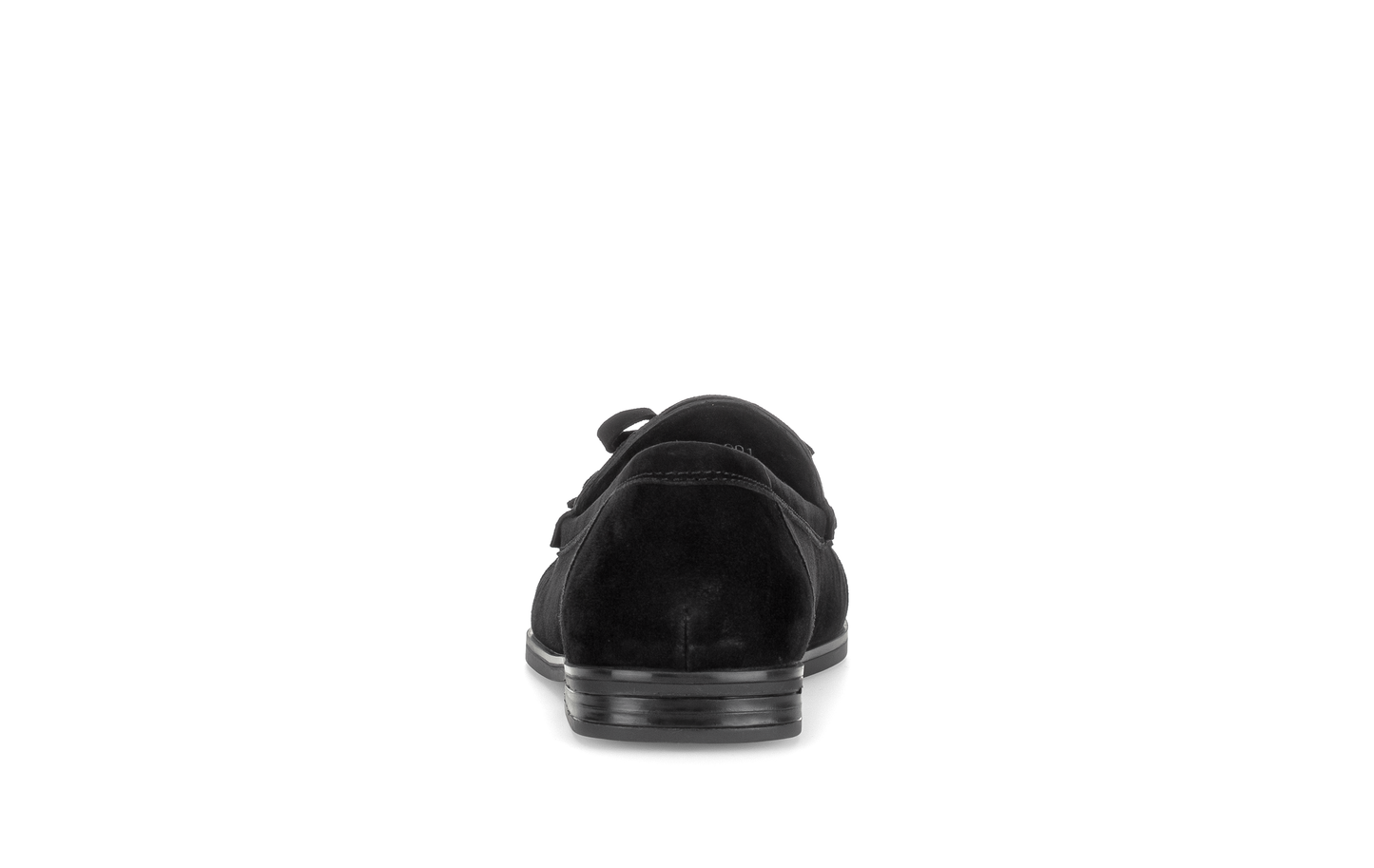 Gabor Comfort 4008.02.001 Black Suede G Fit Slip On Moccasin