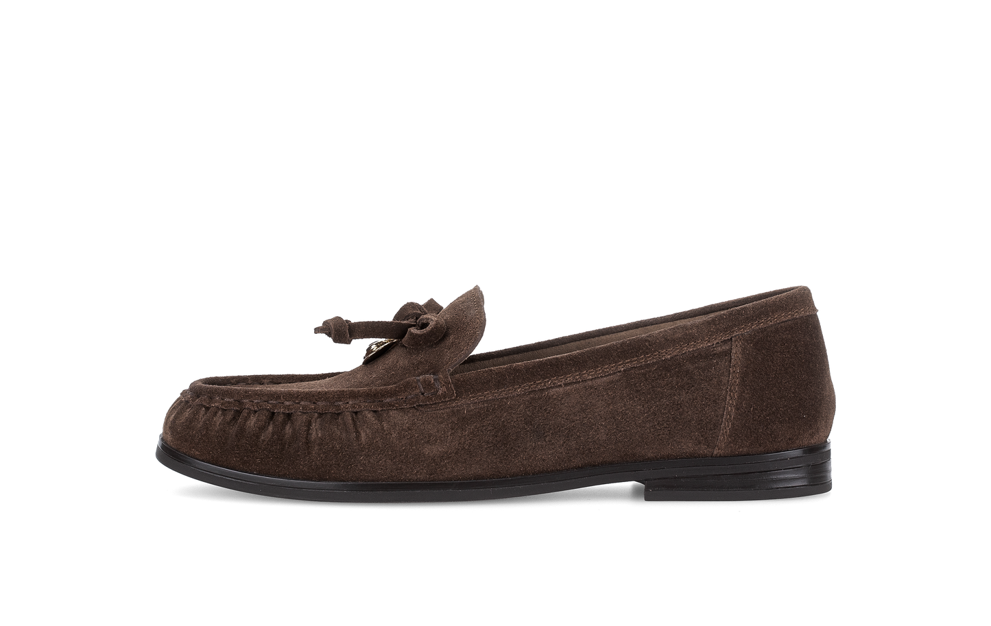 Gabor Comfort 4008.02.002 Cacao Brown Suede G Fit Slip On Loafers