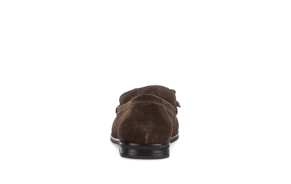 Gabor Comfort 4008.02.002 Cacao Brown Suede G Fit Slip On Loafers