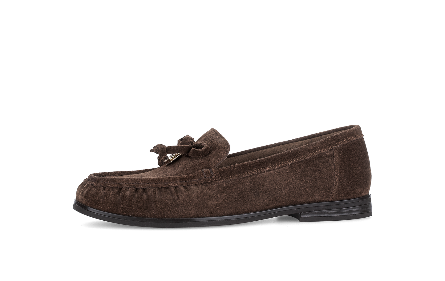 Gabor Comfort 4008.02.002 Cacao Brown Suede G Fit Slip On Loafers