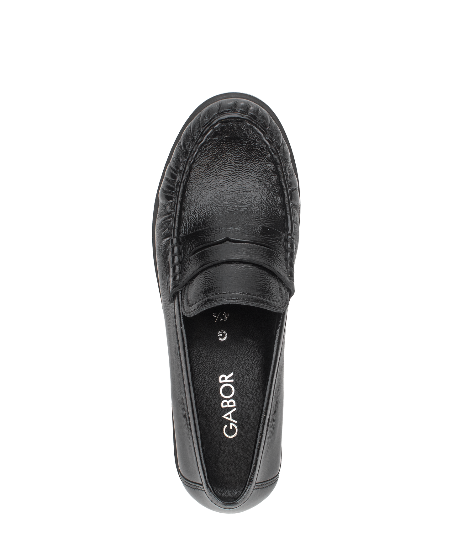 Gabor Comfort 4009.01.001 Black G Fit Slip On Moccasins