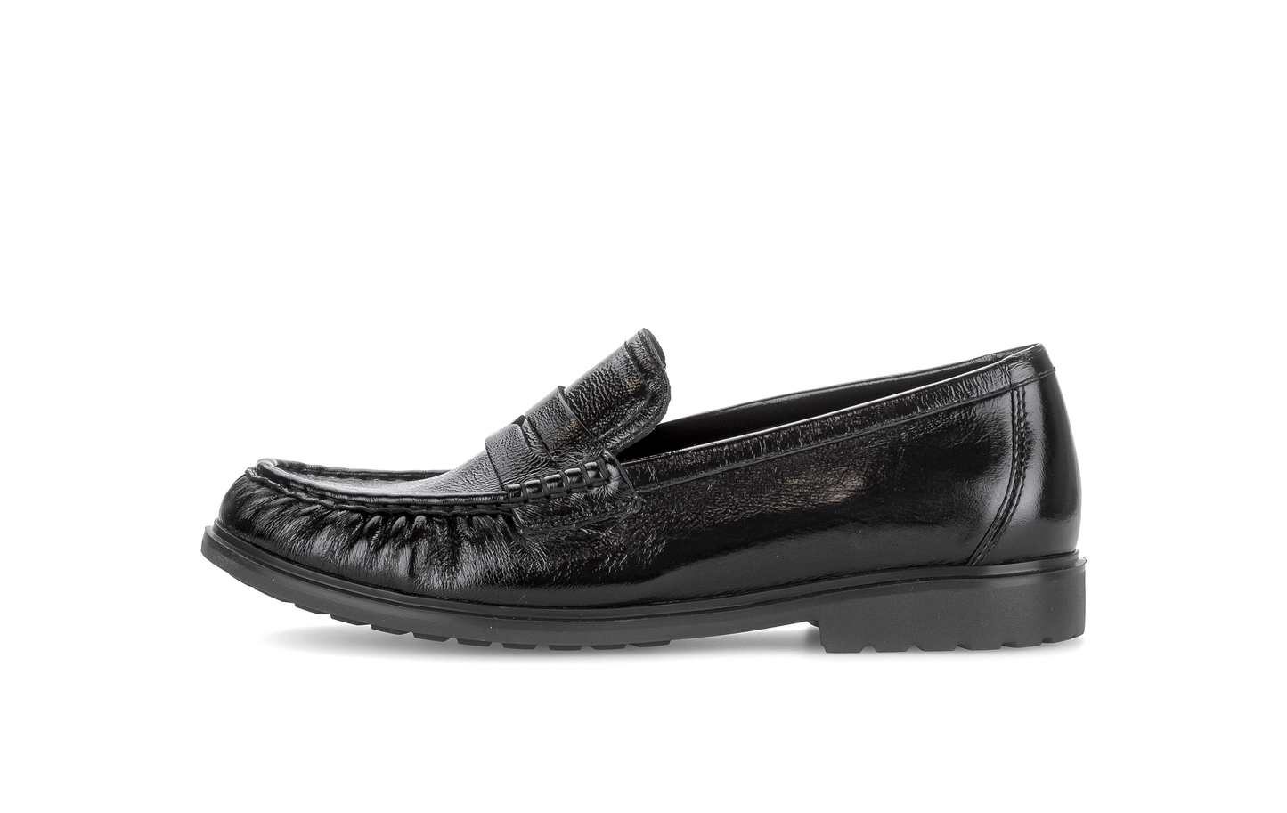 Gabor Comfort 4009.01.001 Black G Fit Slip On Moccasins