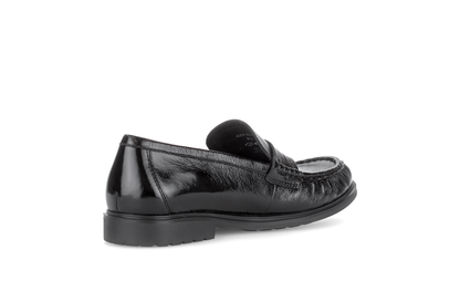 Gabor Comfort 4009.01.001 Black G Fit Slip On Moccasins
