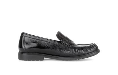 Gabor Comfort 4009.01.001 Black G Fit Slip On Moccasins
